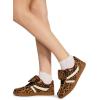 image:imageSteve Madden Womens 5pk Ruffle Cuff Solid Low Cut HcOatmeal Heather