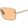 image:imageSteve Madden Womens Caden SunglassesSatin GoldSolid Orange