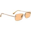 image:imageSteve Madden Womens Caden SunglassesSatin GoldSolid Orange