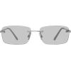 image:imageSteve Madden Womens Caden SunglassesShiny SilverClear Mirrored