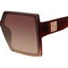 image:imageSteve Madden Womens Deja SunglassesCrystal BrownBrown Gradient