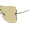 image:imageSteve Madden Womens Female Sunglasses Style Bentley ShieldShiny SilverSilver Mirrored