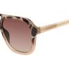 image:imageSteve Madden Womens Female Sunglasses Style Jace Rectangular Milky BrownBrown Gradient 56mm 19mm