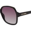 image:imageSteve Madden Womens Female Sunglasses Style Marcelle Square SunglassesBlackSmoke Gradient