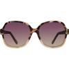 image:imageSteve Madden Womens Female Sunglasses Style Marcelle Square SunglassesMilky TortoiseSmoke Gradient