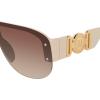 image:imageSteve Madden Womens Female Sunglasses Style Patrix Wrap WhiteBrown Gradient 149mm 18mm