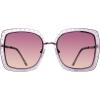 image:imageSteve Madden Womens Female Sunglasses Style Rosalie SquareCrystal PurplePurple Gradient
