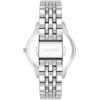 image:imageSteve Madden Womens Genuine Crystal Accented Bracelet WatchBlackSilver