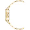 image:imageSteve Madden Womens Genuine Crystal Accented Bracelet WatchGreenGold
