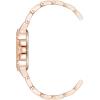 image:imageSteve Madden Womens Genuine Crystal Accented Bracelet WatchNavy BlueRose Gold