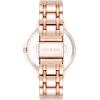 image:imageSteve Madden Womens Genuine Crystal Accented Bracelet WatchNavy BlueRose Gold