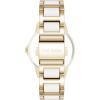 image:imageSteve Madden Womens Genuine Crystal Accented Bracelet WatchWhiteGold