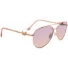 image:imageSteve Madden Womens Harlee SunglassesShiny RosegoldPurple Gradient