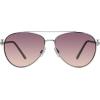 image:imageSteve Madden Womens Harlee SunglassesShiny SilverPink Gradient