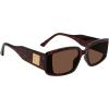 image:imageSteve Madden Womens Jaxon SunglassesBrownSolid Brown