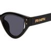 image:imageSteve Madden Womens Koko Cat Eye Sunglasses SunglassesBlackSolid Smoke