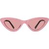 image:imageSteve Madden Womens Lopez Cat Eye Sunglasses SunglassesPinkSilverBrown Gradient