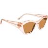 image:imageSteve Madden Womens Stacia SunglassesCrystal PinkSolid Light Brown