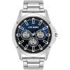 image:imageSteve Madden Mens Bracelet WatchSilverNavy Blue