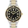 image:imageSteve Madden Mens Bracelet WatchTwoToneBlack