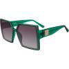 image:imageSteve Madden Womens Deja SunglassesCrystal GreenSmoke Gradient