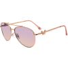 image:imageSteve Madden Womens Harlee SunglassesShiny RosegoldPurple Gradient