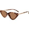 image:imageSteve Madden Womens Kamie SunglassesMilky TortoiseGoldSolid Brown