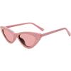 image:imageSteve Madden Womens Lopez Cat Eye Sunglasses SunglassesPinkSilverBrown Gradient
