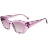 image:imageSteve Madden Womens Stacia SunglassesCrystal PurplePurple Gradent