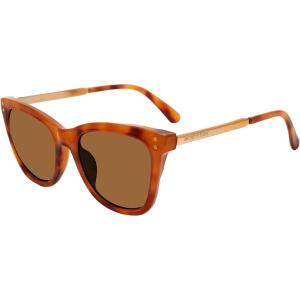 image:imageSteve Madden Womens Female Sunglasses Style Kent Cat Eye Milky PinkShiny Rose GoldBrown Gradient 52mm 20mmTort Misc