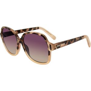 image:imageSteve Madden Womens Female Sunglasses Style Marcelle Square SunglassesMilky TortoiseSmoke Gradient