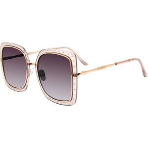 image:imageSteve Madden Womens Female Sunglasses Style Rosalie SquareCrystal GreySmoke Gradient