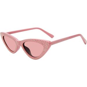 image:imageSteve Madden Womens Lopez Cat Eye Sunglasses SunglassesPinkSilverBrown Gradient