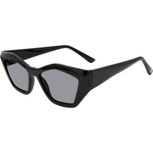 image:imageSteve Madden Womens Stacia SunglassesBlackSolid Smoke