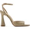 image:imageSteve Madden Womens Beki Heeled SandalGold Fabric