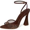 image:imageSteve Madden Womens Beki Heeled SandalLeopard Mesh