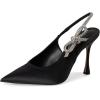 image:imageSteve Madden Womens Bri PumpBlack Satin