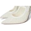 image:imageSteve Madden Womens Bri PumpWhite Lace Pearl