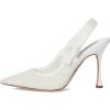 image:imageSteve Madden Womens Bri PumpWhite Lace Pearl