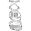 image:imageSteve Madden Womens Lele Heeled SandalSilver Leather
