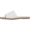 image:imageSteve Madden womens Gracel Flat SandalWhite Leather