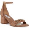 image:imageSteve Madden Womens Irenee Heeled SandalTan Nubuck Buckle