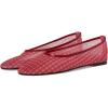 Red Gingham Mesh