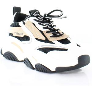 image:imageSteve Madden Womens Possession SneakerBlackFucsia