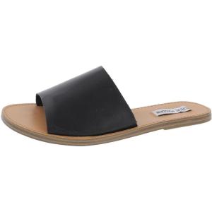 image:imageSteve Madden womens Gracel Flat SandalBlack Leather