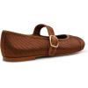 image:imageSteve Madden Womens Dory Ballet FlatBrown Satin