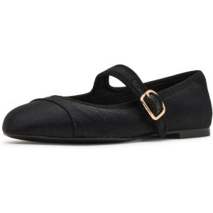 image:imageSteve Madden Womens Dory Ballet FlatBlack Satin