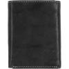 image:imageSteve Madden Mens Rfid Trifold Wallet With Id WindowBlack Antique