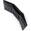 image:imageSteve Madden Mens Rfid Trifold Wallet With Id WindowBlack Smooth Grain