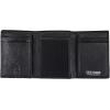 image:imageSteve Madden Mens Rfid Trifold Wallet With Id WindowBlack Smooth Grain